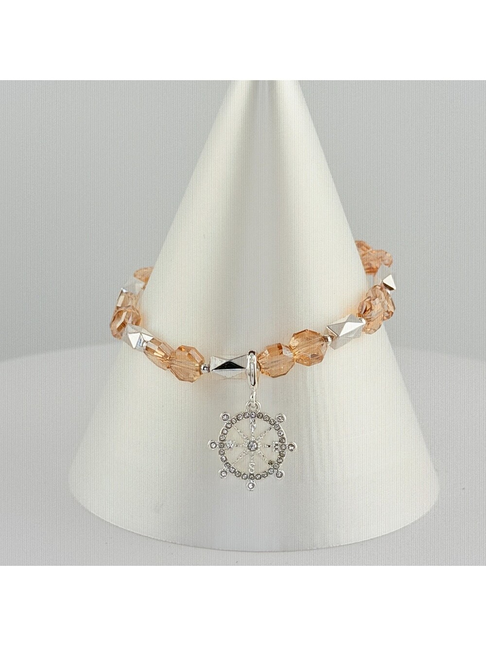 Bomb Party Single Stack Bracelet - on Silver Plating #188